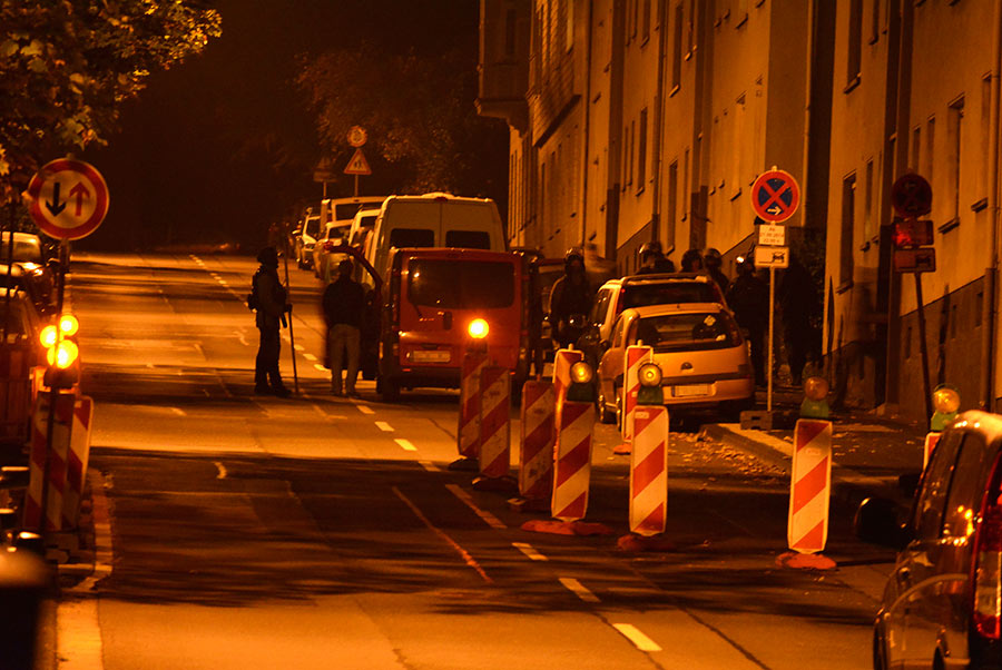 SEK Einsatz nach Bedrohungslage in Essen