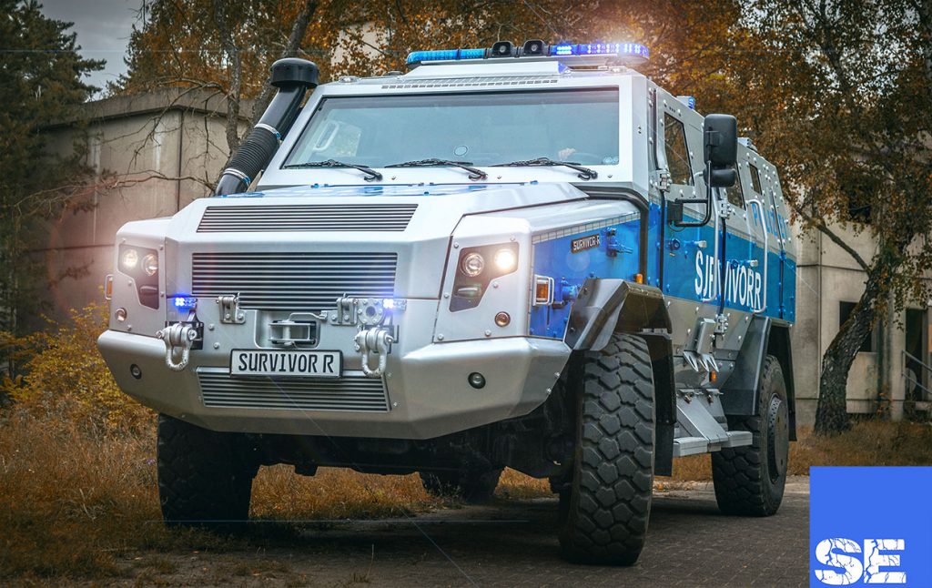 Berliner Polizei erhält Sonderwagen Survivor R