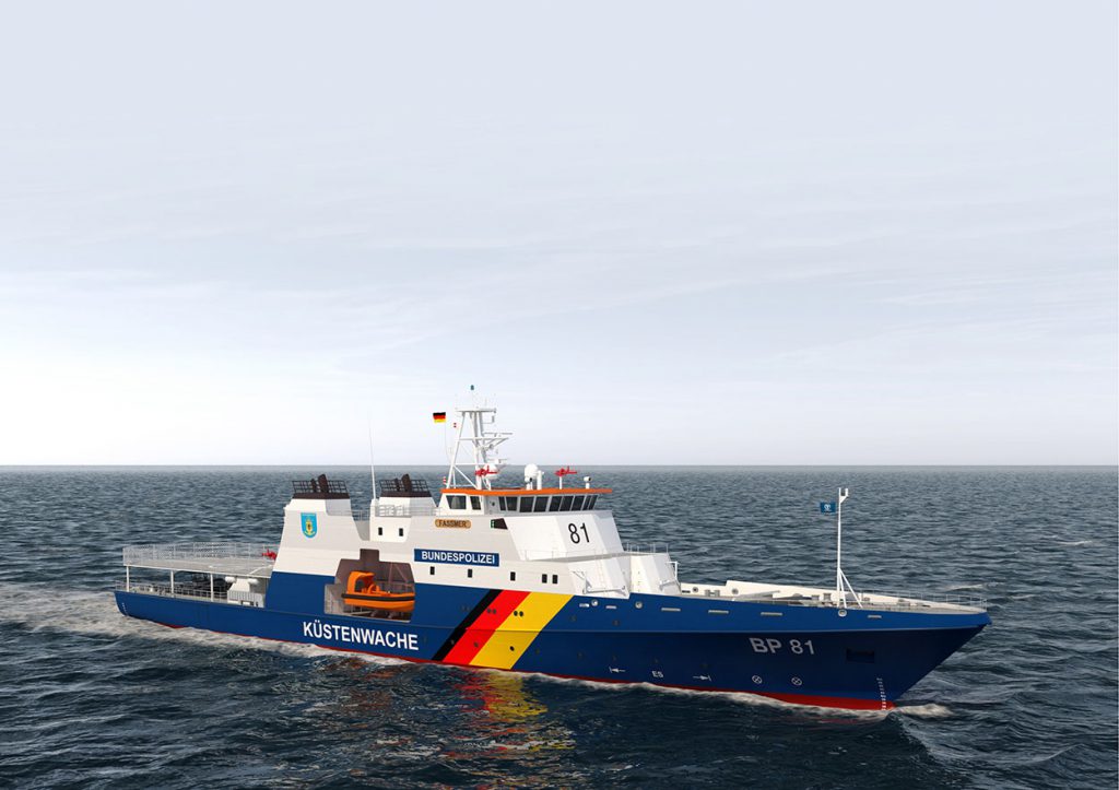 Neue Einsatzschiffe der Bundespolizei: Namen stehen fest