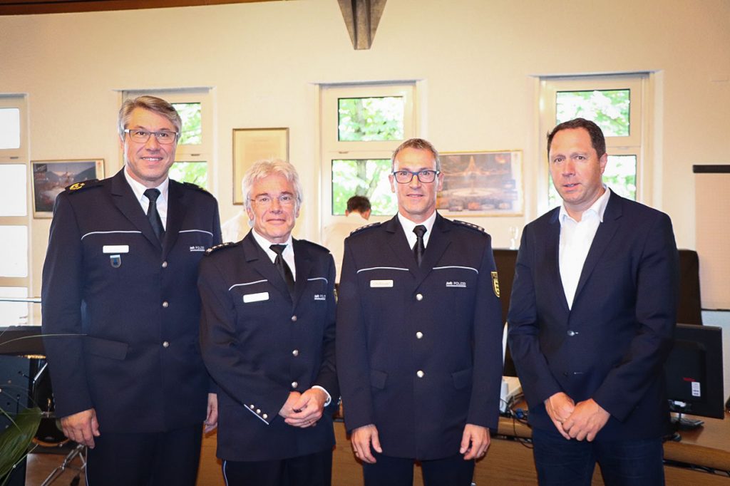 Polizeirevier Winnenden: Manfred Schluchter in Ruhestand verabschiedet